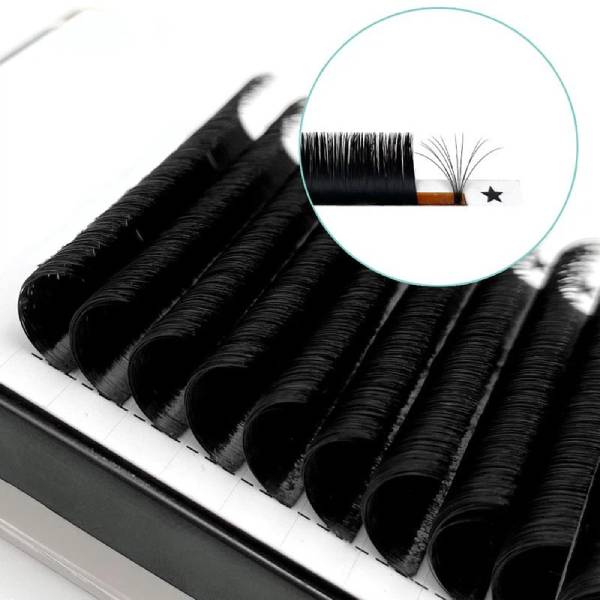 Mihalnice Volume Easy Lashes C, 0,07 mm